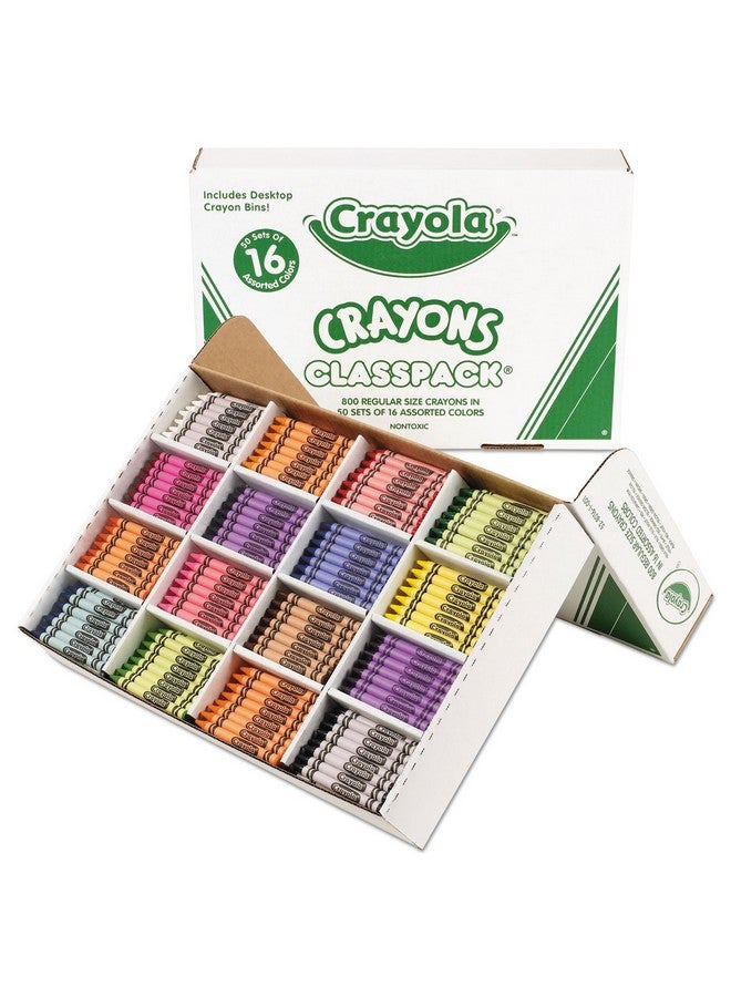 Crayola Cyo528016 Classpack Regular Crayons - Image 2