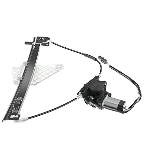 YHTAUTO Rear Driver Side Power Window Regulator with 2-Pin Motor Assembly for Jeep Grand Cherokee WJ 1999-2000, Sport Utility - Image 3