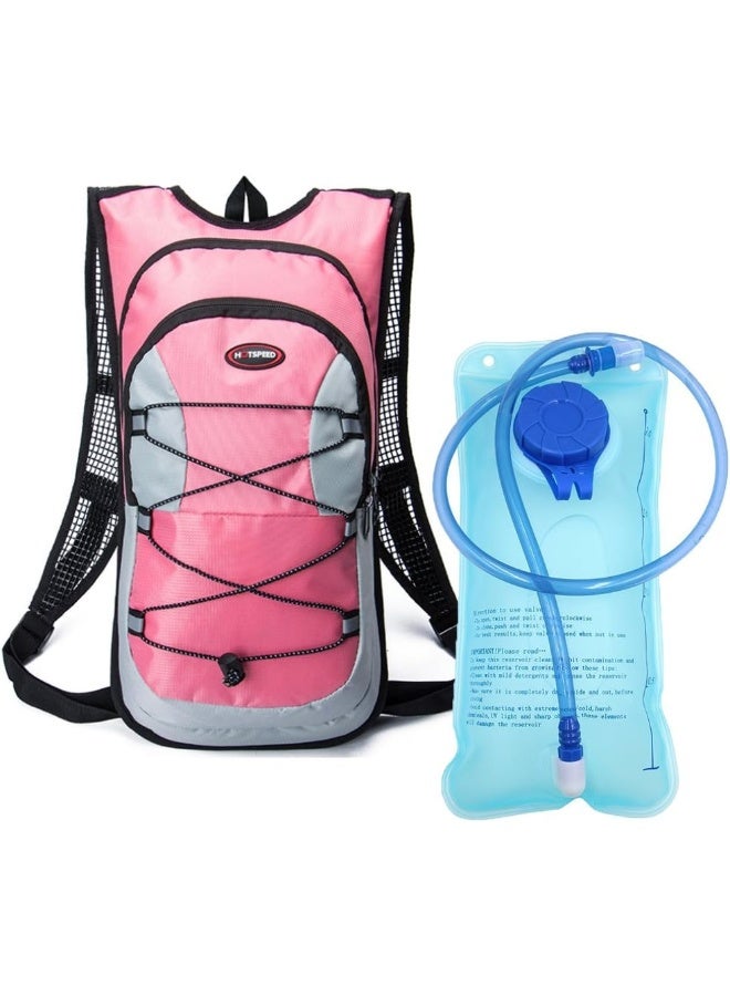 Monvecle Monvecle Hydration Pack Water Rucksack Backpack Bladder Bag Cycling Bicycle Bike/Hiking Climbing Pouch + 2L Hydration Bladder  - Image 5