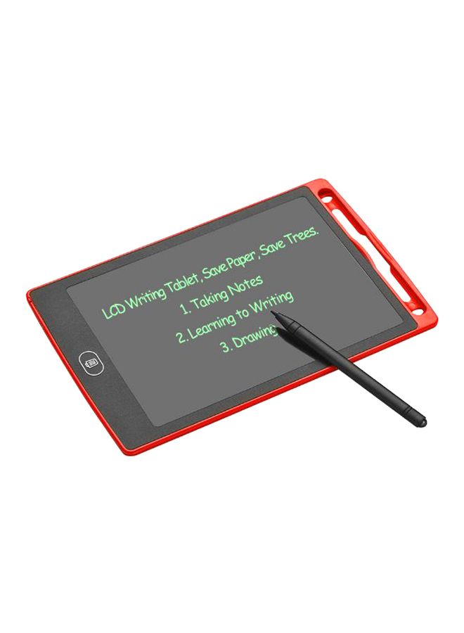 LCD Digital Writing Tablet Red/Black - Image 1