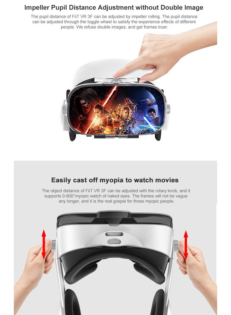 Beauenty FiiT VR 3F Neutral Virtual Reality Helmet VR Glasses 3D Gaming Stereoscopic Earphones Surround Audiovisual Glasses - Image 5