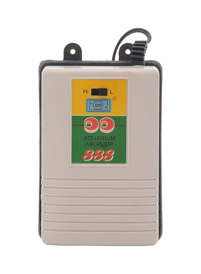 NIBEMINENT Aquarium Air Pump Off-White/Black