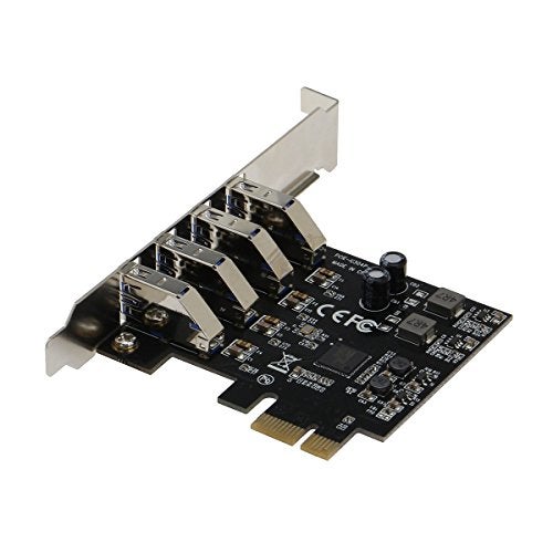 SEDNA - PCI Express USB 3.1 Gen I (5Gbps) 4 Port Adapter with Low Profile Bracket - Supports Windows, Linux and Mac Pro (2008 to 2012 Late Version), no Need Power Connector - Image 2
