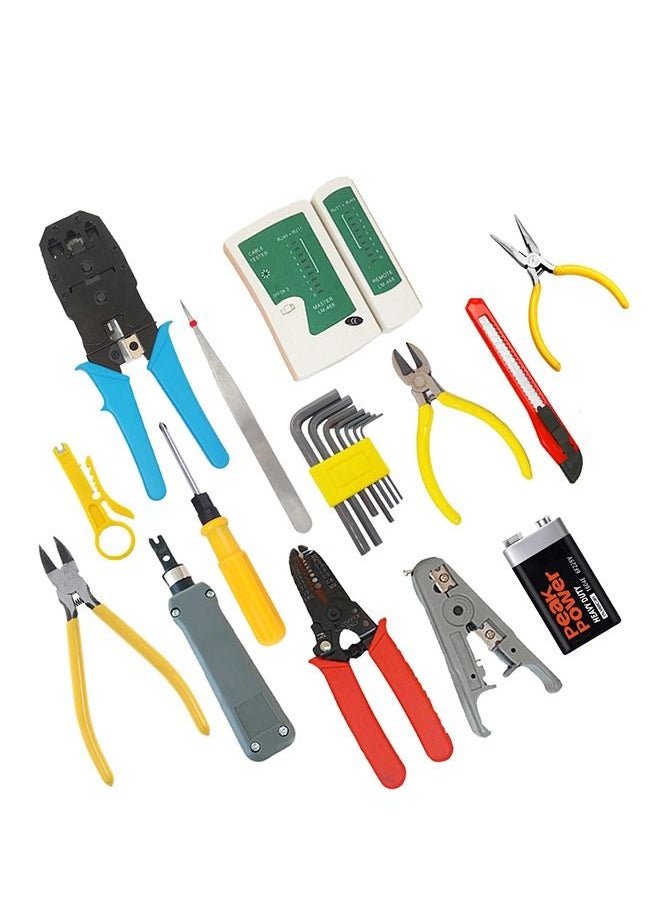 Generic - A kit consisting of 19 integrated pieces for easy connection of networks, internet cables / TBC800 - Image 1