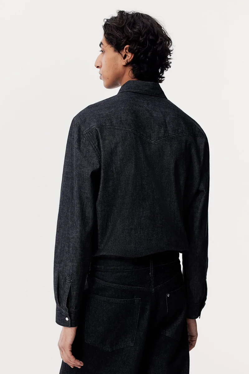 H&M Regular Fit Denim shirt