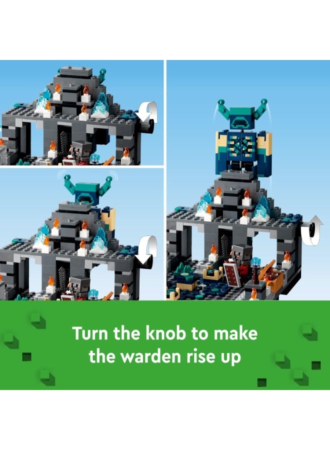 Minecraft The Deep Dark Battle Compatible  Building Blocks Set Toys For Boys Birthday Gift Educational Game Toys - Image 3