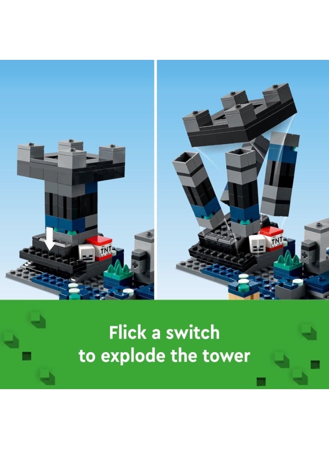 Minecraft The Deep Dark Battle Compatible  Building Blocks Set Toys For Boys Birthday Gift Educational Game Toys - Image 4