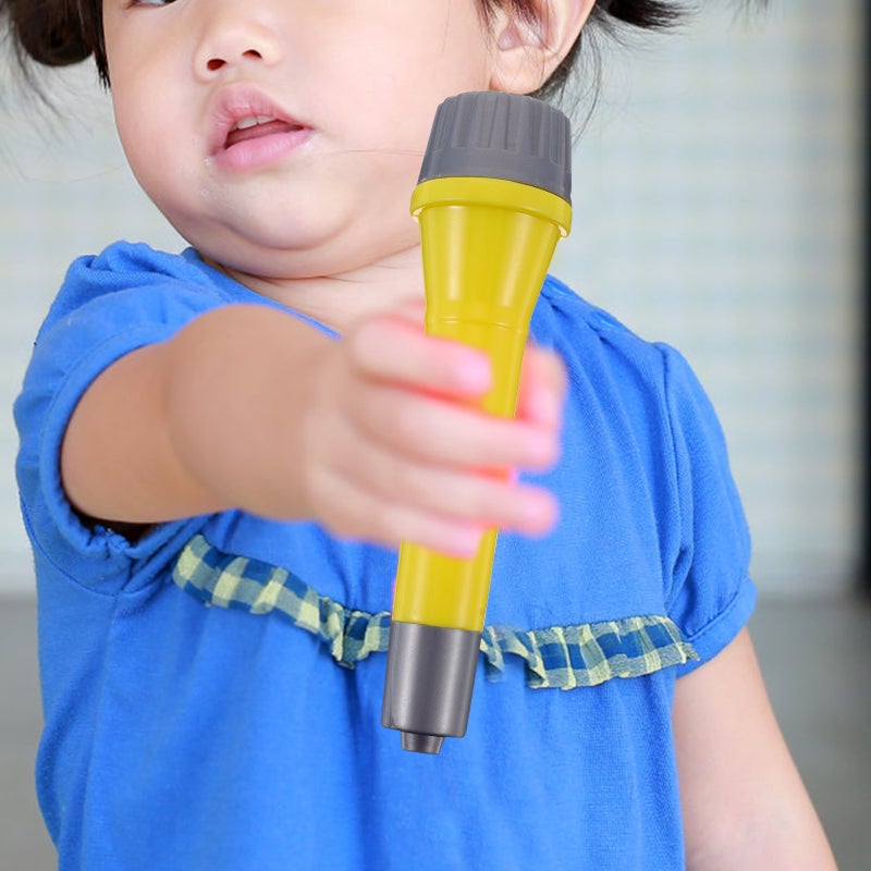 🧸 ميكروفون ألعاب للأداء المسرحي وتقليد الصوت بتصميم بلاستيكي متين - Image 3