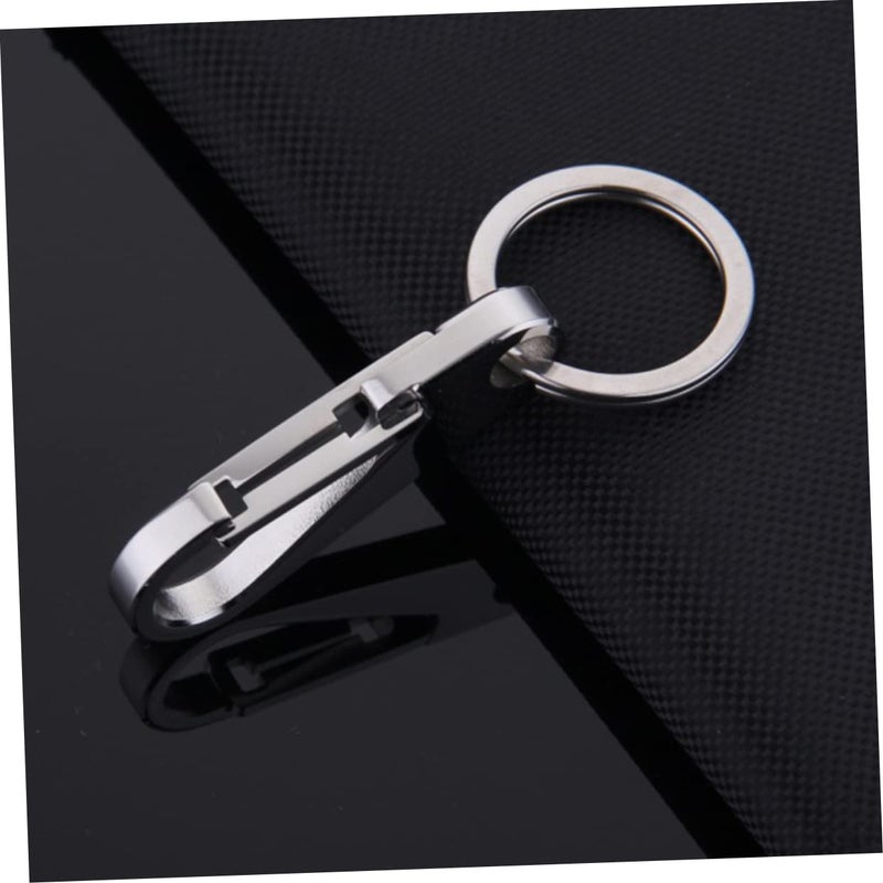 3 Pack Heavy Duty Keychain Carabiner Key Rings for Keys Belt Knob - Image 4