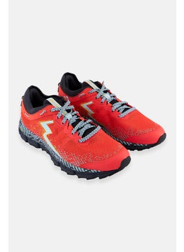 361 Degrees Women Taroko Lace Up Running Shoes, Red  - Image 1
