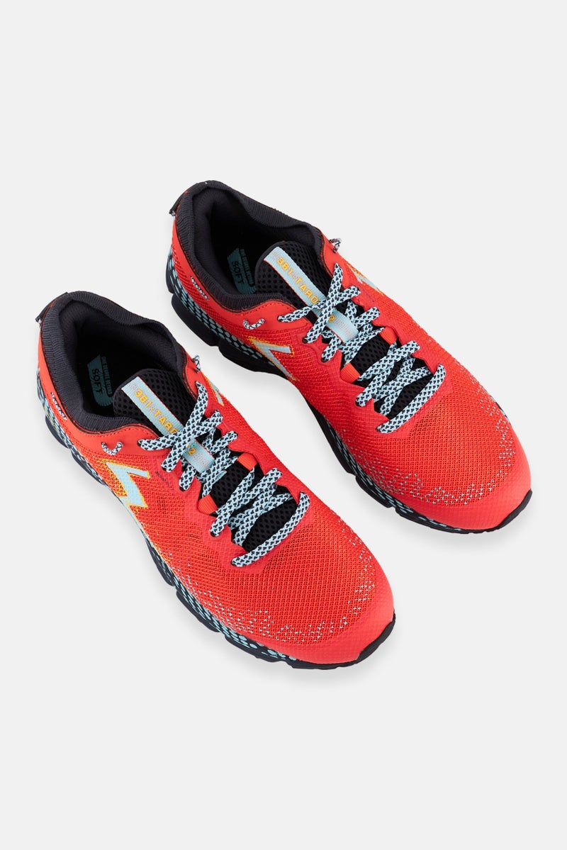 361 Degrees حذاء تاروكو للجري برباط للنساء، أحمر/كومبو - Image 2