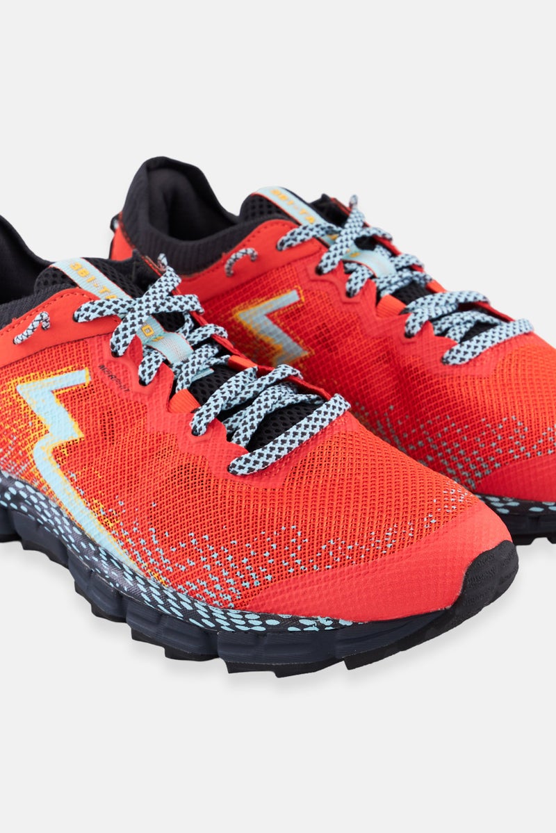 361 Degrees حذاء تاروكو للجري برباط للنساء، أحمر/كومبو - Image 3