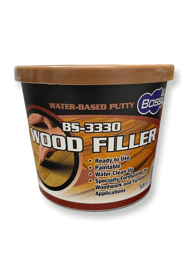 Bossil Bossil Wood Filler Natural 500g 