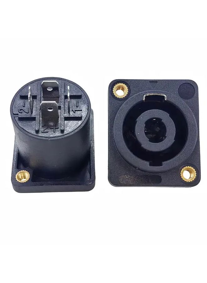 MW M423 4 Core NL4 Speaker Connector ABS Material with Copper Screws for Home Audio - Image 5
