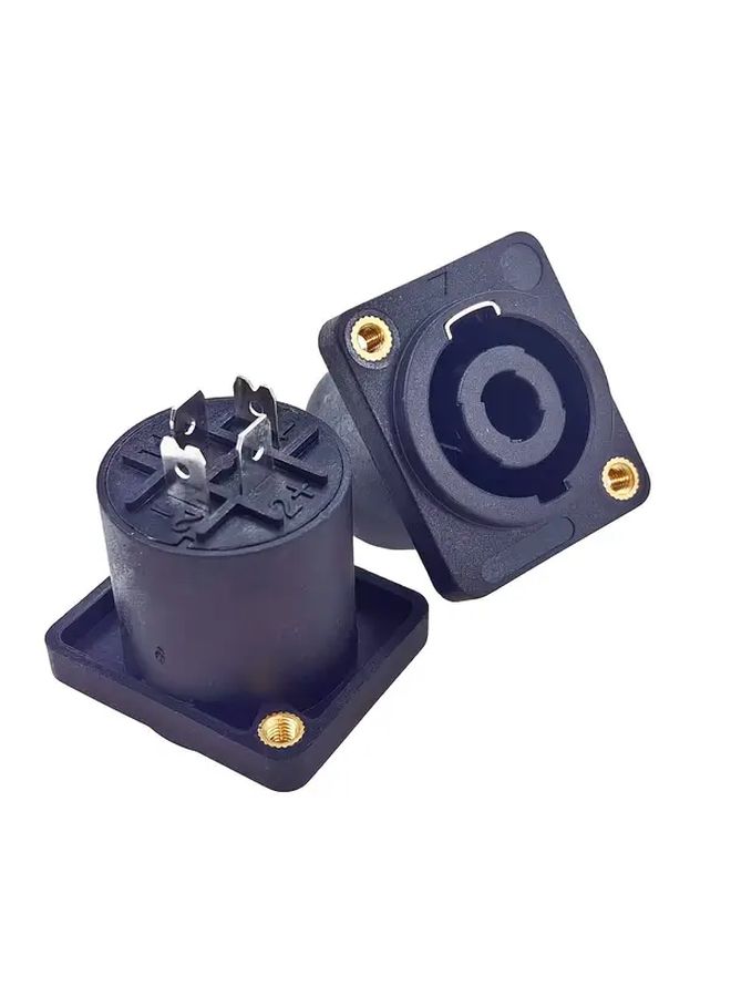 MW M423 4 Core NL4 Speaker Connector ABS Material with Copper Screws for Home Audio - Image 3