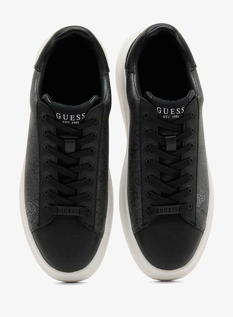 GUESS Lace Up Low Top Sneakers - Image 4