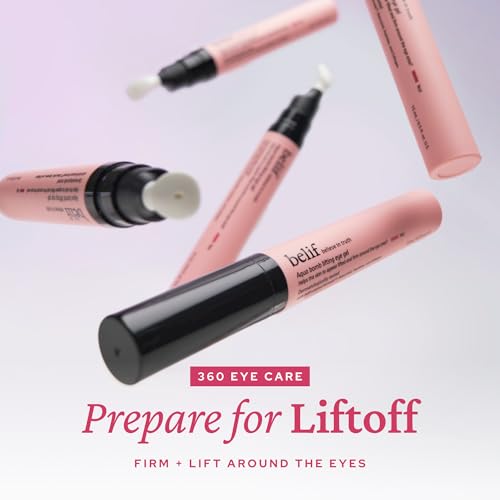 belif Retinol Firming Eye Serum Aqua Bomb Lifting Eye Gel with Collagen Bakuchiol for Puffiness Fine Lines Wrinkles Peptide Hyaluronic Acid Korean Skin Care - Image 3