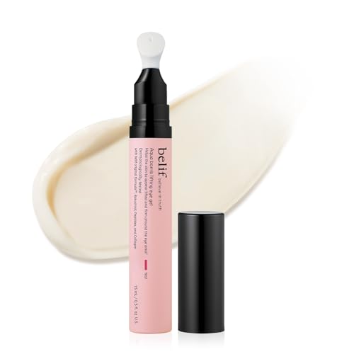 belif Retinol Firming Eye Serum Aqua Bomb Lifting Eye Gel with Collagen Bakuchiol for Puffiness Fine Lines Wrinkles Peptide Hyaluronic Acid Korean Skin Care - Image 1