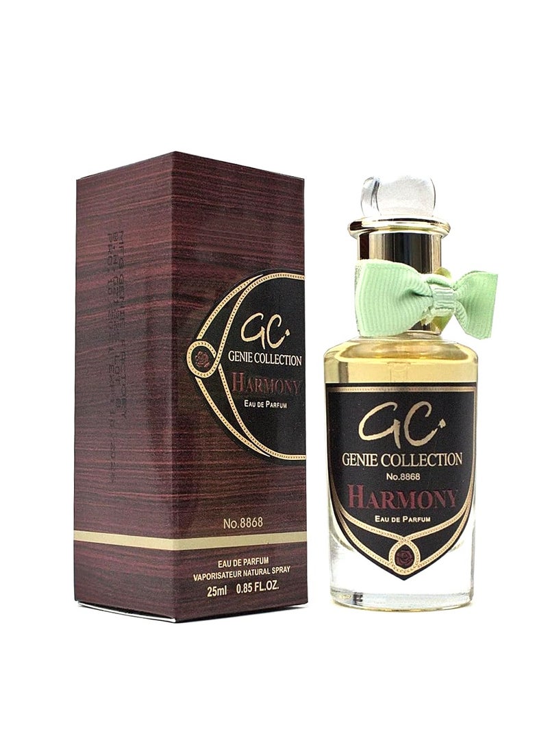 Genie Collection Harmony Parfume 8868 EDP For Unisex 25ML | Long Lasting Perfume | Best Smell - Image 1