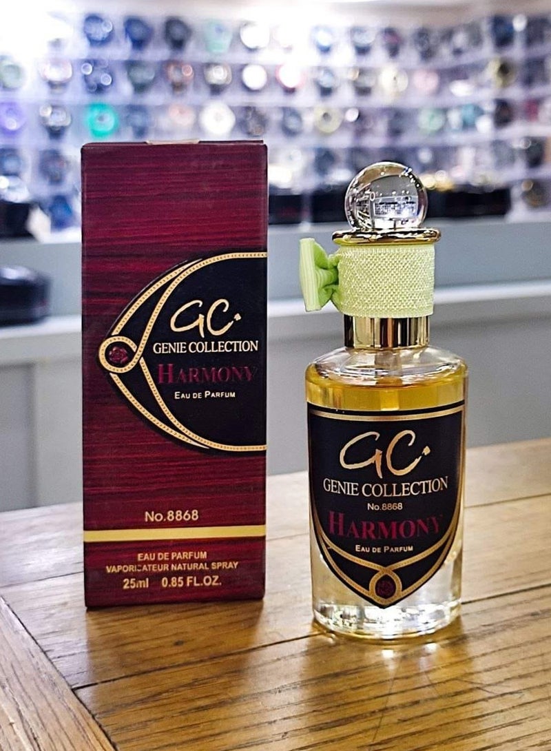 Genie Collection Harmony Parfume 8868 EDP For Unisex 25ML | Long Lasting Perfume | Best Smell - Image 4