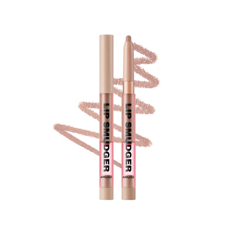 Amuse Seoul Lip Smudger (00 SHADING) | natural shadow beige | lip liner, matte, creamy, soft, velvety, cruelty-free, lipcare, long-lasting, multiuse, vegan - Image 1