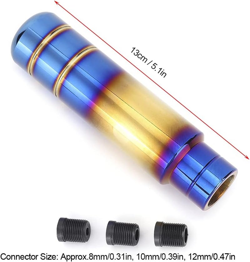 Car Gear Shift Knob Head, Aluminium Alloy 18CM, Universal Fit Manual Transmission - Durable Material, Ergonomic Design, Easy Installation for Cars and SUVs (（13CM）) - Image 3