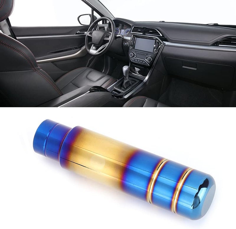Car Gear Shift Knob Head, Aluminium Alloy 18CM, Universal Fit Manual Transmission - Durable Material, Ergonomic Design, Easy Installation for Cars and SUVs (（13CM）) - Image 5