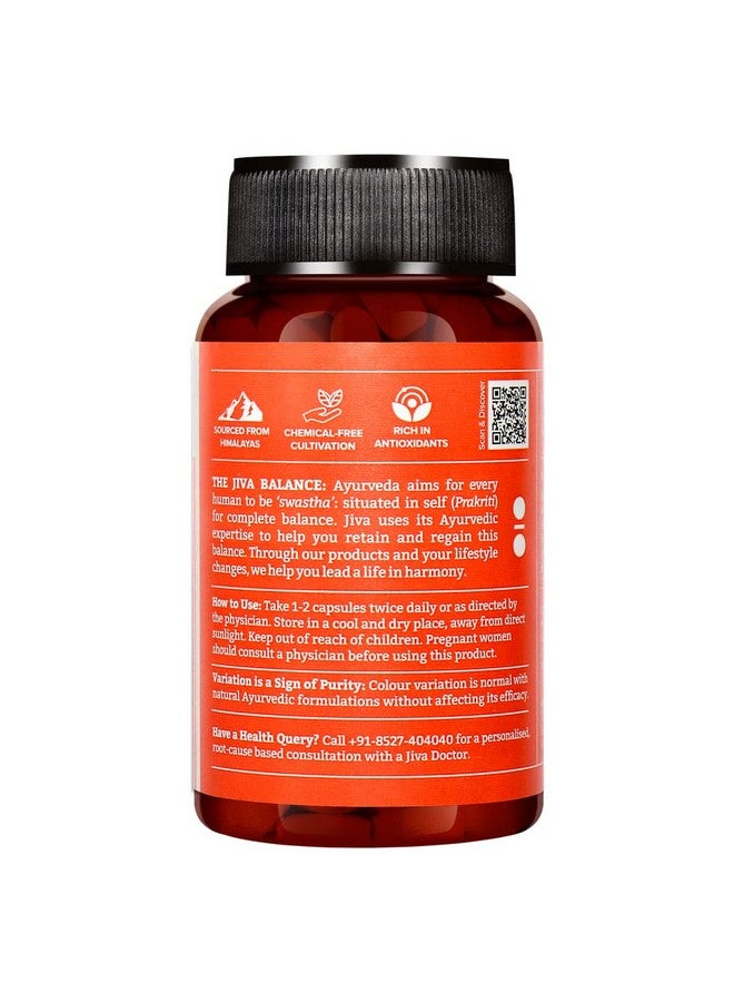 Jiva Jiva Kutki - 60 (Pack of 1) Capsules | Liver Support & Detox  - Image 2