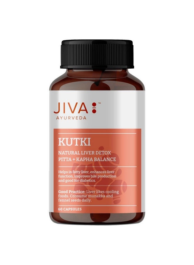 Jiva Jiva Kutki - 60 (Pack of 1) Capsules | Liver Support & Detox  - Image 1
