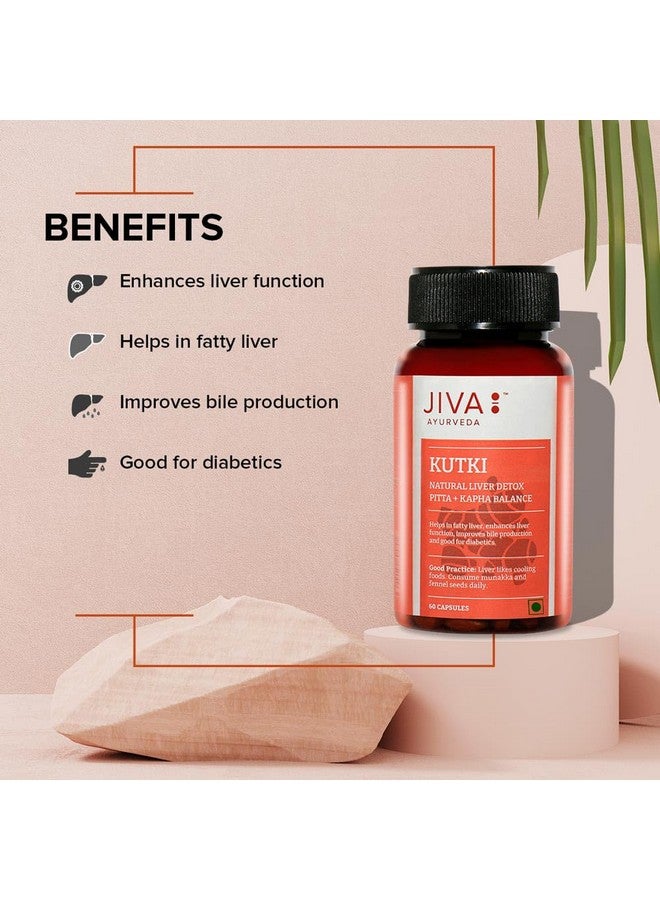 Jiva Jiva Kutki - 60 (Pack of 1) Capsules | Liver Support & Detox  - Image 4