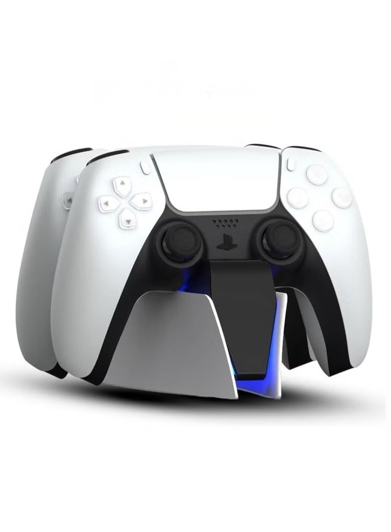PS5 Controller Charging Station | PS5 Controller Charger for PlayStation 5 Dual Sense Controller | USB Type C PS5 Charger Stand with LED Indicator