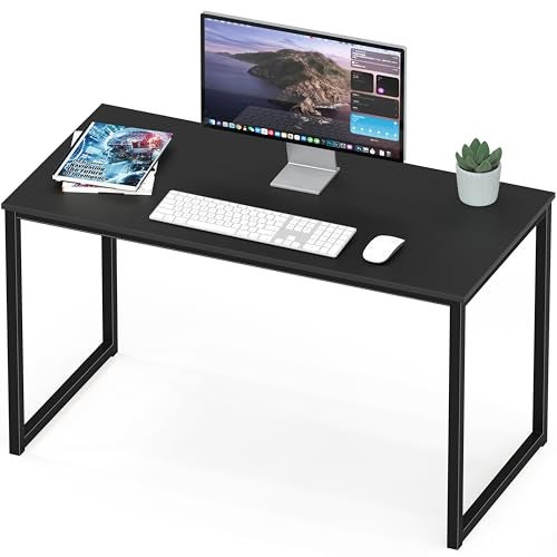 SHW Mission 32Inch Home Office Computer Desk Black