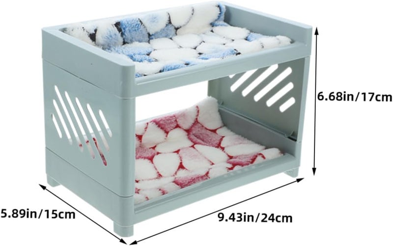 Budget friendly sizing alternatives IMIKEYA 2 Sets Double-Layer Hamster Hideaway Nest with Mats and Blankets Small Animal House Bed Gerbils Hamsters and Sugar Gliders Soft Sleeping Cave for Indoor Pet Random Color Coast & inland available Easy hand assemble compatible Regular scheduled transit Demand fit global economical quality Gulf mainstream practical design Multi-budget available picks Market need oriented construction Varied available picks Certified stocked merchandise Daily life matching design Personal & public compatible General need oriented design Ergonomic build Varied global sizing picks High precision lightweight material Big & small space compatible All-scene compatible build KSA market popular practical build Land transit & shipment compatible Trendy versatile build Rack friendly Classic modern blend design Modern color selections Varied dimensions - Image 2