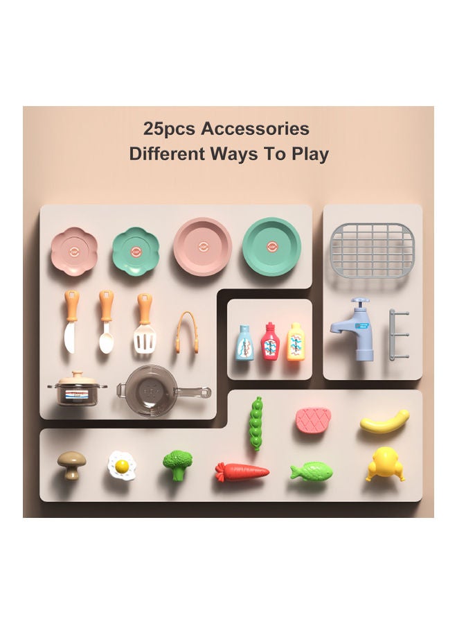 لعبة عربة تسوق للمطبخ مزودة بإضاءة وصوت - Image 5