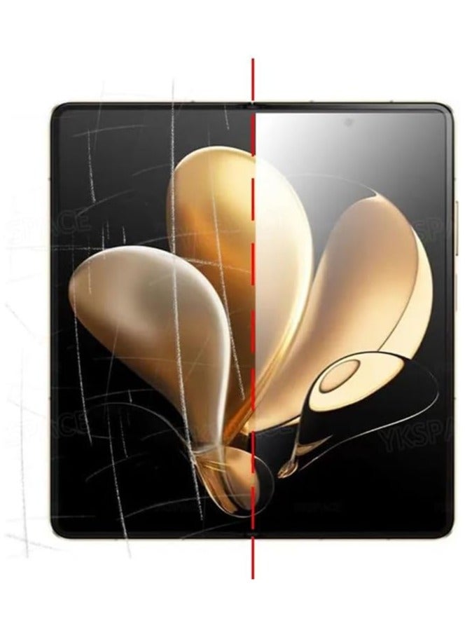 High Quality EPU Soft Privacy Hydrogel Film Compatible with Honor Magic V2 Purse Anti-Spy inner External Screen Protector For Magic V2 - Image 3