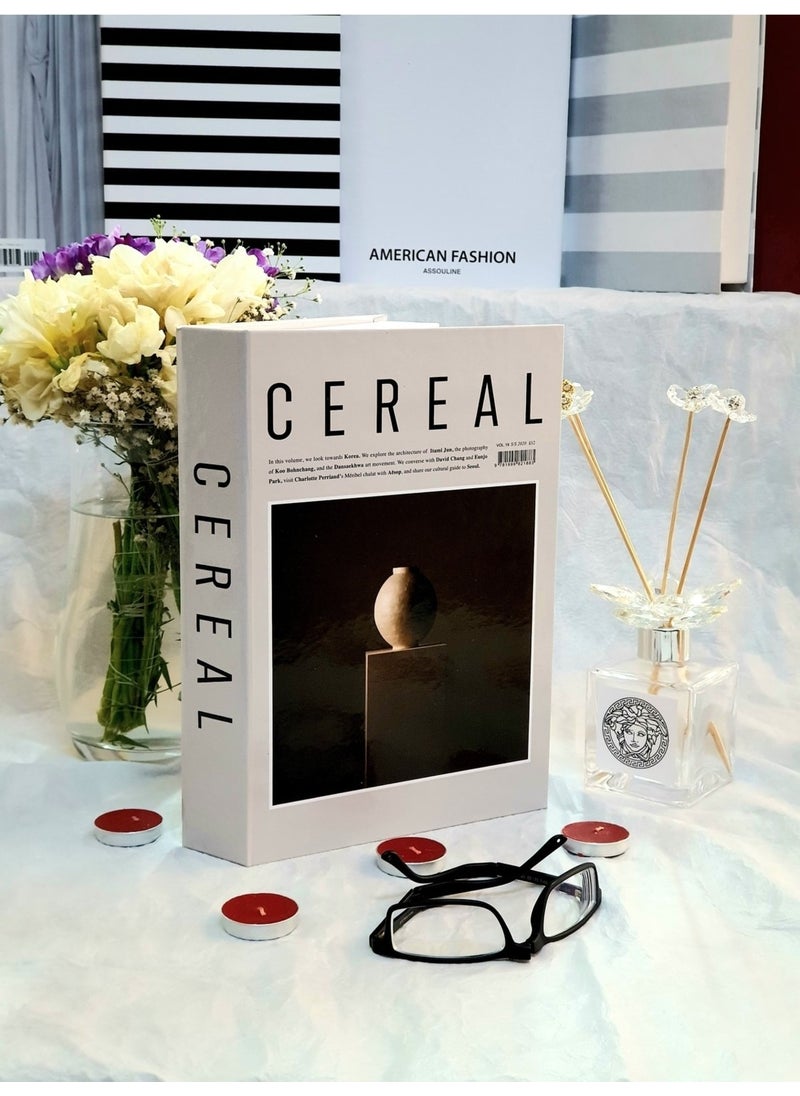 Knittingtr - Cereal Brown Decorative Book Box Home Decoration Book Box - Image 1