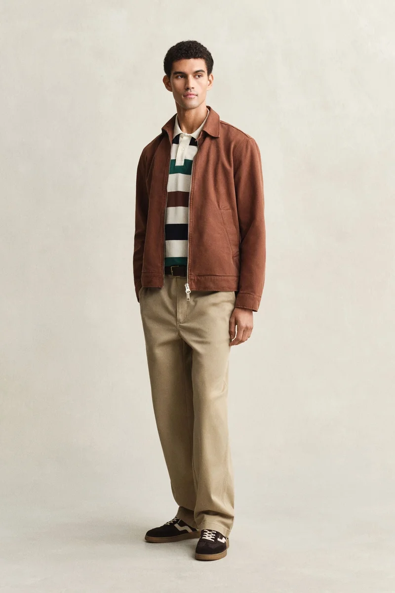 غانت Collar Tipping Ss Polo