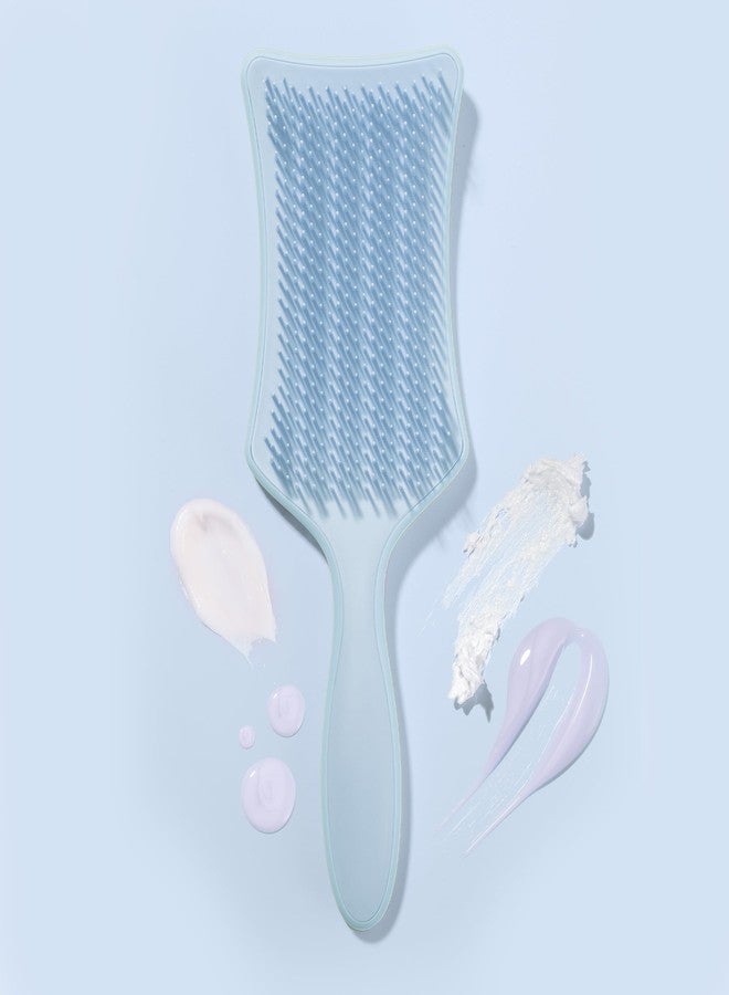 Nature Spell No Knots Detangling Hair Brush | Detangles All Hair Types | For Wet & Dry Hair | Eliminates Knots & Reduces Breakage | (Matte Blue) - Image 4