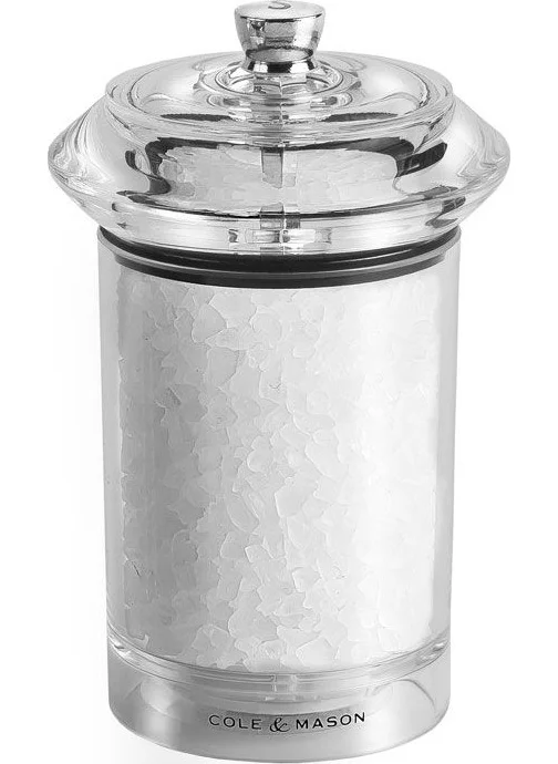 COLE & MASON Cole & Mason Solo 114 mm Acrylic Salt Mill