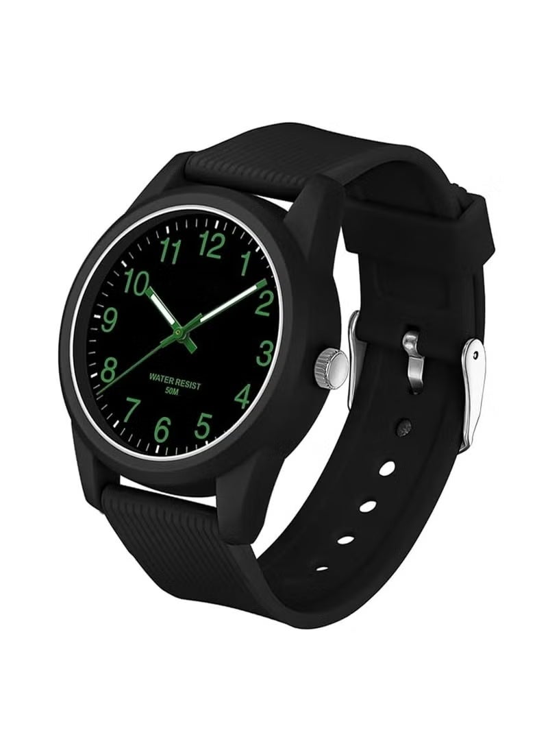 Kids Analog Watches for Girls Boys Watches with Soft Band Learning Time 50M Waterproof Children Watch Easy to Read for Ages 4-12 Kids Gift - Image 1