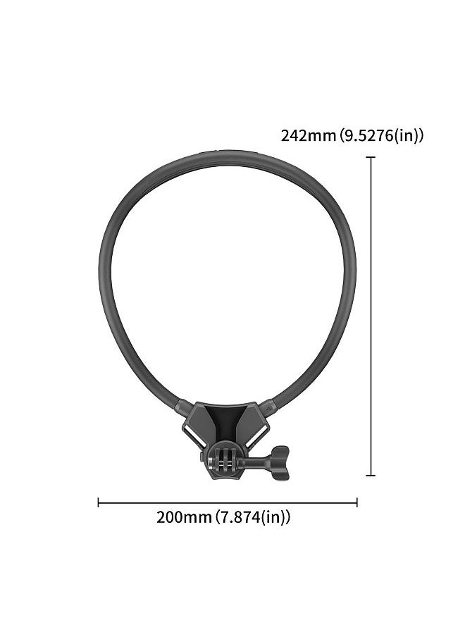 STARTRC Sports Camera Neck Holder Mount Neck Mount Chest Holder with Chest Strap Replacement for GoPro Hero 12/11/10,  Insta360,  OSMO Action Camera POV Vlog Video Recording Accessories  - Image 2