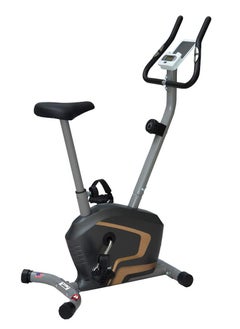 PowerMax Fitness Fitness® Bu-400 Magnetic Exercise Upright Bike For Home [Flywheel:3.5Kg, Max User Weight:110Kg, Lcd Display, 8Level Adjustable Resistance] Exercise Bike In Black Colour  - Image 1
