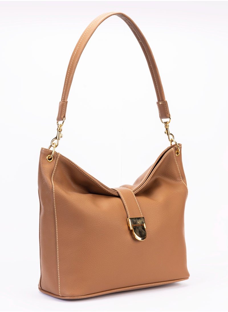JLine - Roulette women's handbag made of scratch-resistant German leather, one-year warranty against manufacturing defects - Image 1