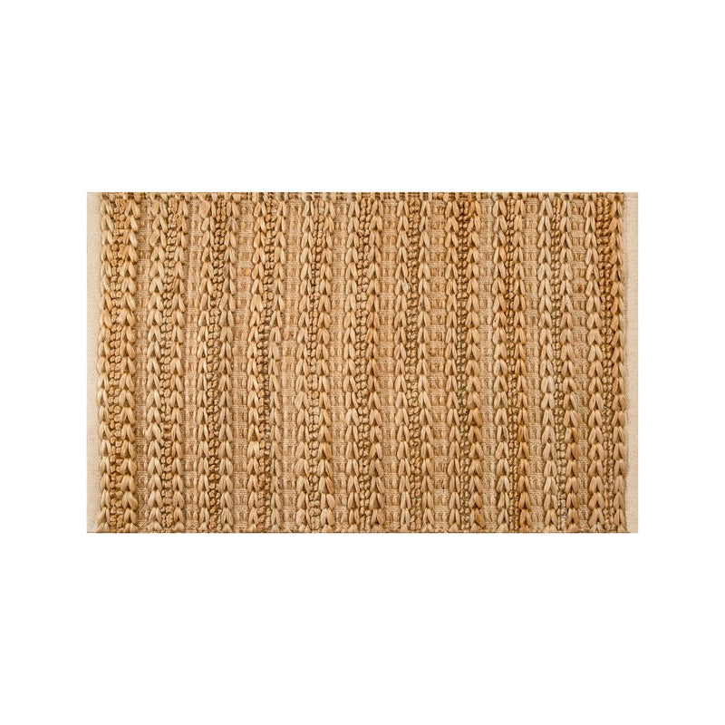 The Beer Valley Rug Area Rugs 2x3 Ft Natural Jute Cotton Patsan for Livingroom Bedroom RagRug Reversible Farmhouse Decorative Carpet Indoor Area Runner Mat for HallwayEntryway 24x36 Inch
