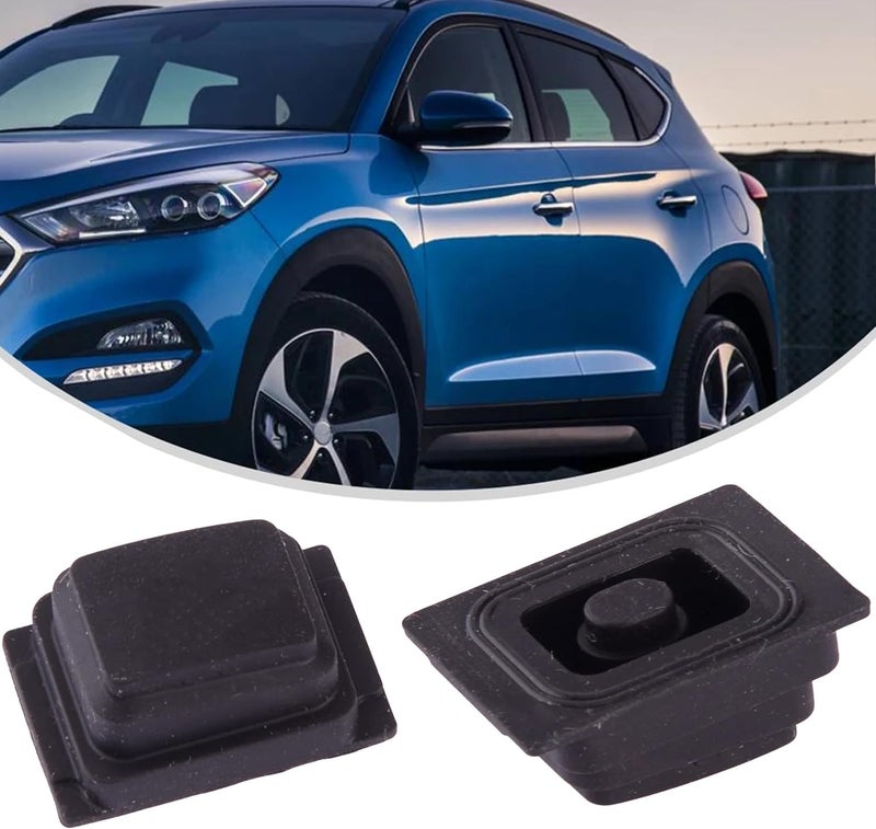 VOGOOPOI Black Car Exterior Door Handle Buckle Induction Button Fit for Hyundai Tucson 2015-2020 Car Accessory Buttons Exterior Door Handles - Image 1
