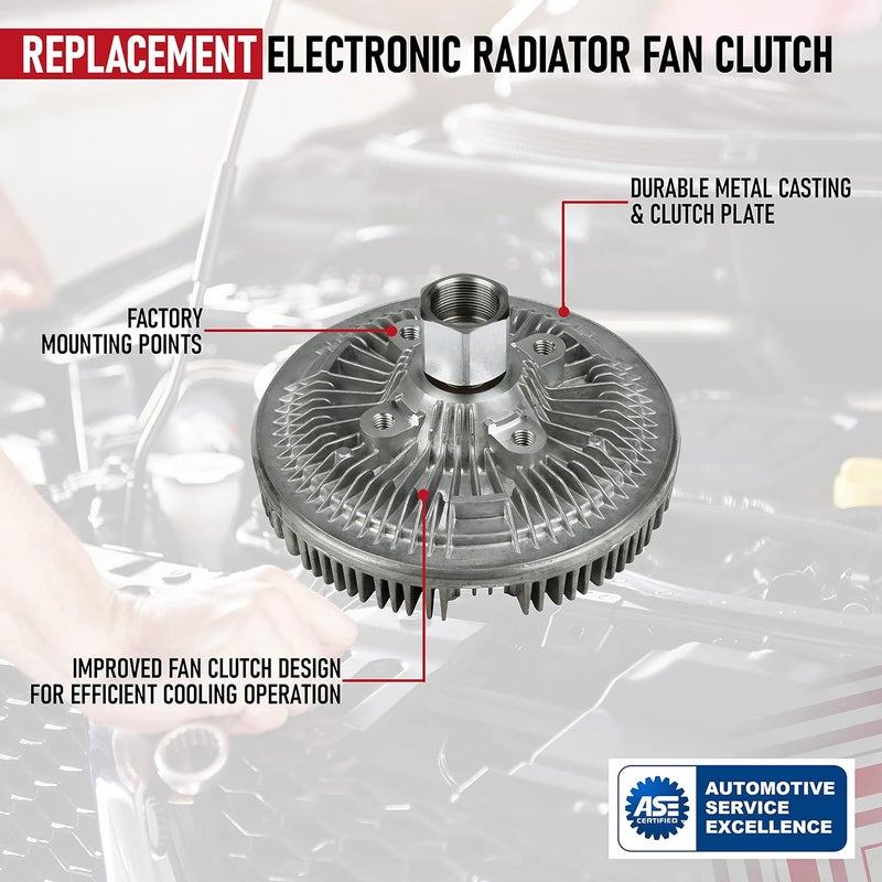 AA Ignition Replacement Electronic Radiator Fan Clutch for Chevy, GMC, Cadillac Vehicles - Image 4