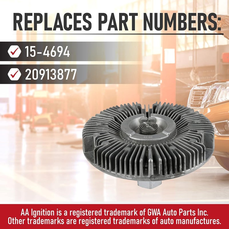 AA Ignition Replacement Electronic Radiator Fan Clutch for Chevy, GMC, Cadillac Vehicles - Image 3