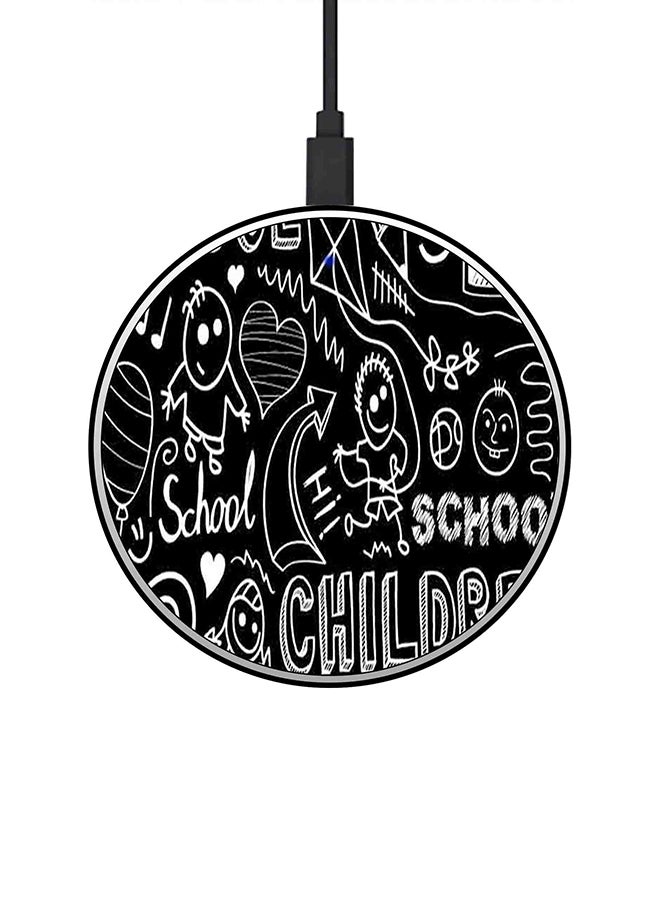 Theodor 15W Ultra Slim Fast Wireless Charger Multicolour