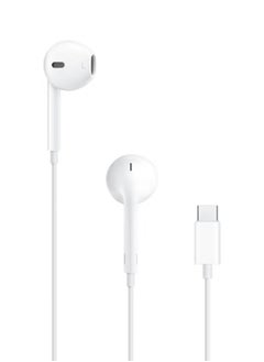 سماعات لآي فون USB-C الأبيض