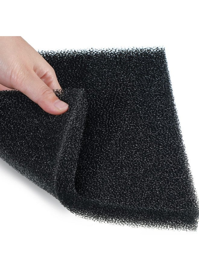Tondiamo 3 Pieces Sponge Filter Pad Aquarium Filter Media Cut To Fit Foam For Fish Tank Filters Replacement Fish Tank Cleaner Open Cell Foam Sponges For Dishes - Image 1